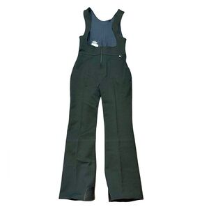 Roffe Skiwear Vintage 80s Ericka Flared Ski Bib Overalls Sz:12 Long Made in USA